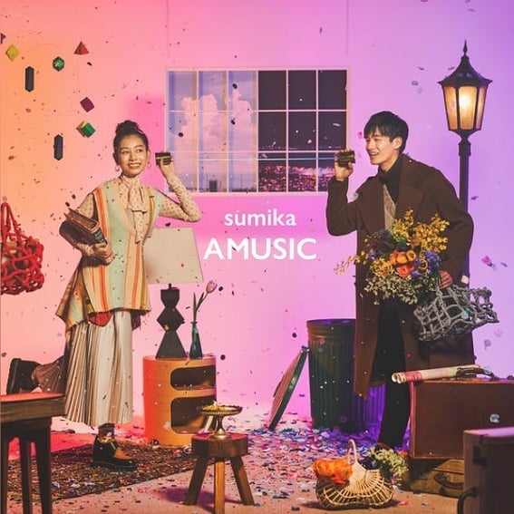 sumika 3rdフルアルバム「AMUSIC」ジャケット写真